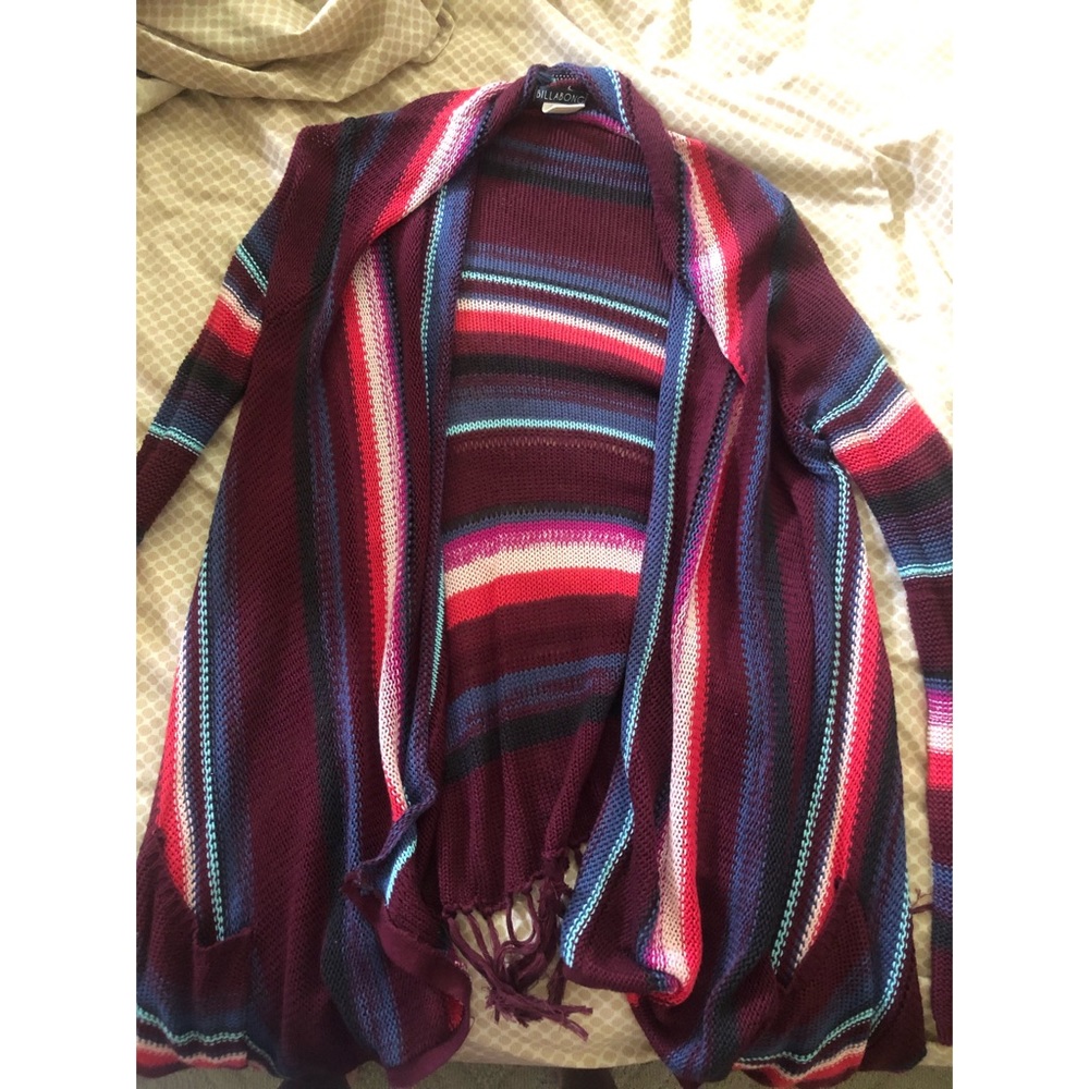 Billabong Women’s Colorful Knit Cardigan